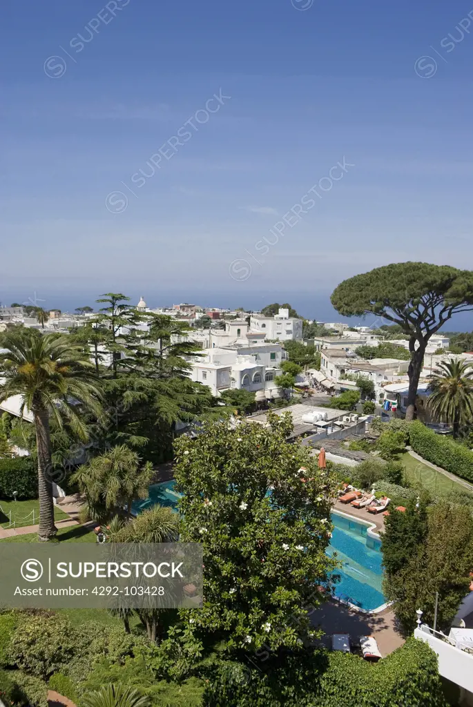 Italy, Campania, Capri Island, Anacrapri, Hotel Capri Palace