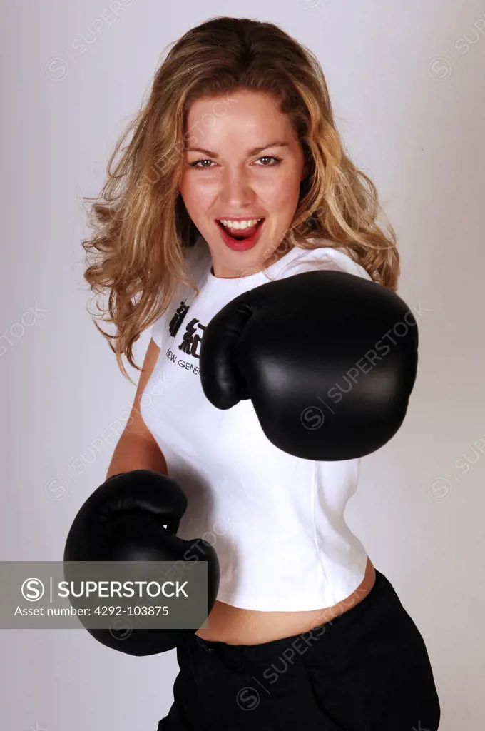 Female boxer