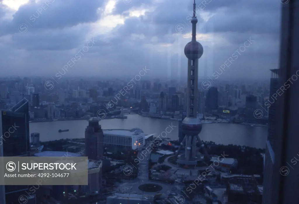 View from Grand Hyatt Hotel Shanghai, China