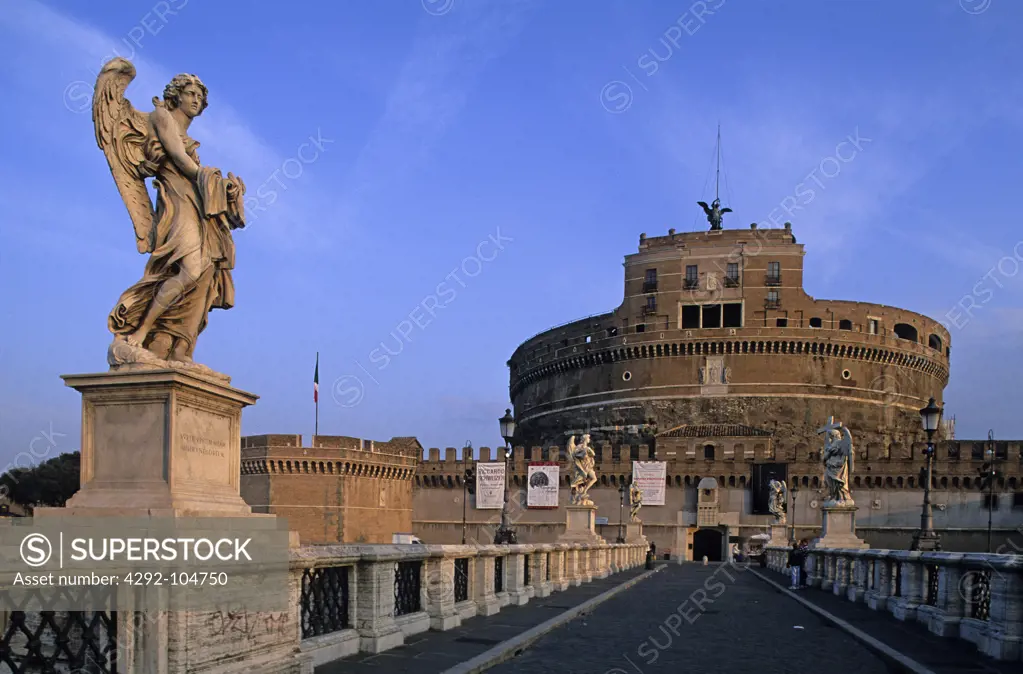Lazio, Rome, Castel Sant'Angelo