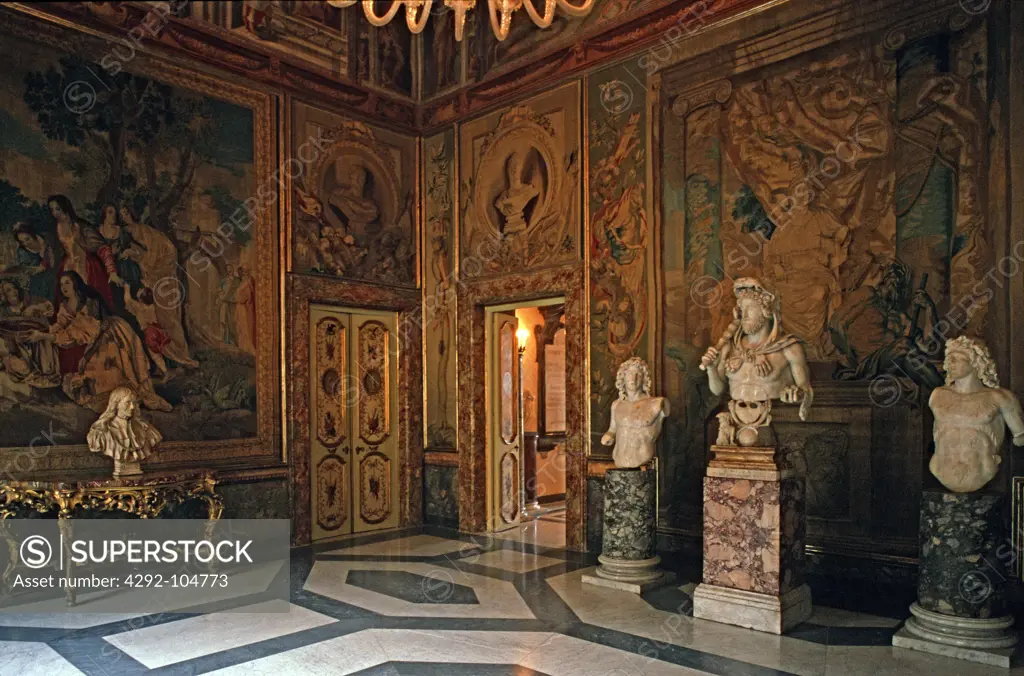 Italy, Lazio, Rome, the interiors of the Campidoglio Museum