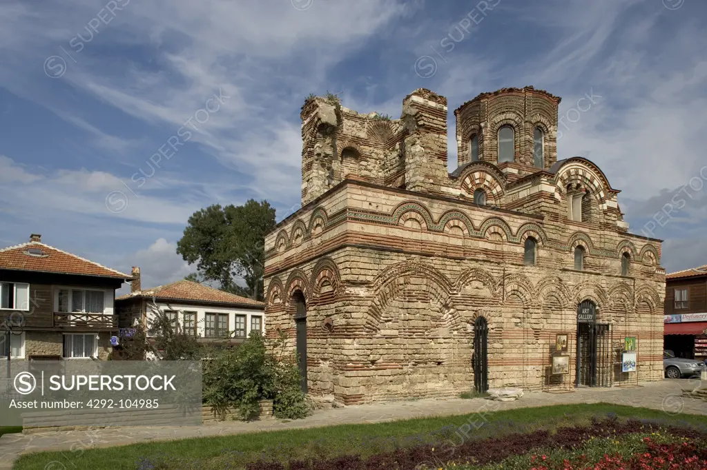 Bulgaria, Nessebar. Church of Christ Pantocrator (14 th century)