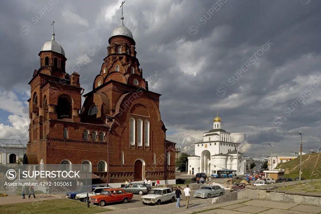 Russia, Vladimir, church of the Holy Trinity