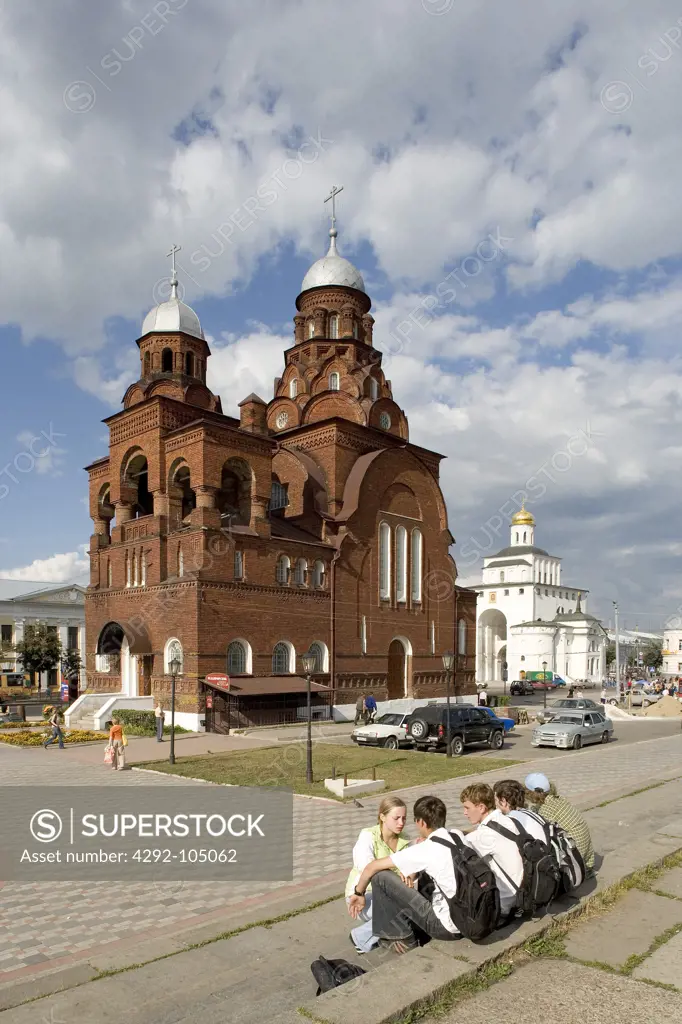 Russia, Vladimir, church of the Holy Trinity
