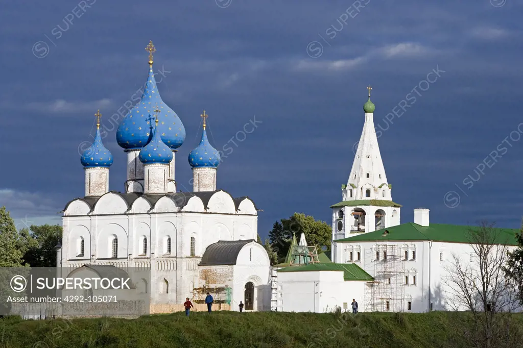 Russia, Suzdal, the Kremlin, cathedral of the Nativity of the Virgin