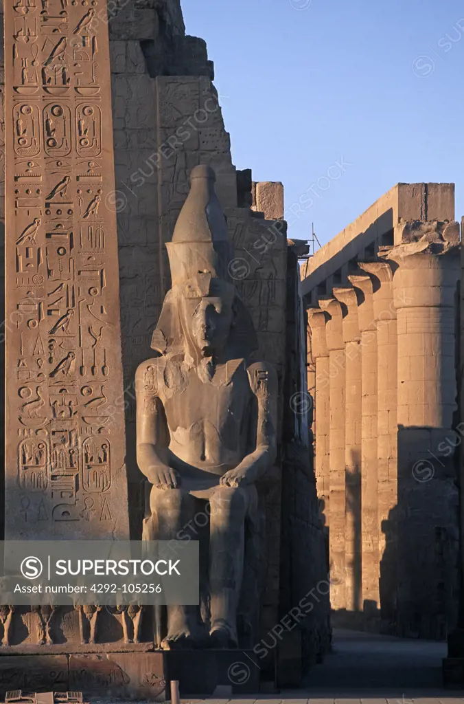 Egypt, Luxor, Temple of Luxor
