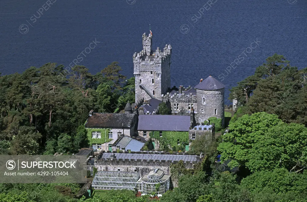 Ireland, Donegal,Glenveagh National Park, Glenveagh Castle