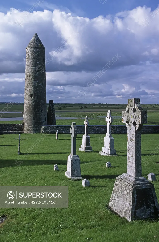 Ireland,Clonmacnoise,Monastery Offaly