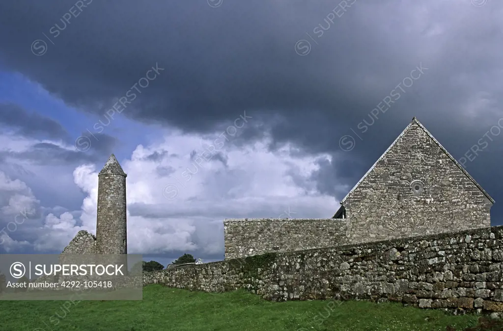 Ireland,Clonmacnoise,Monastery Offaly
