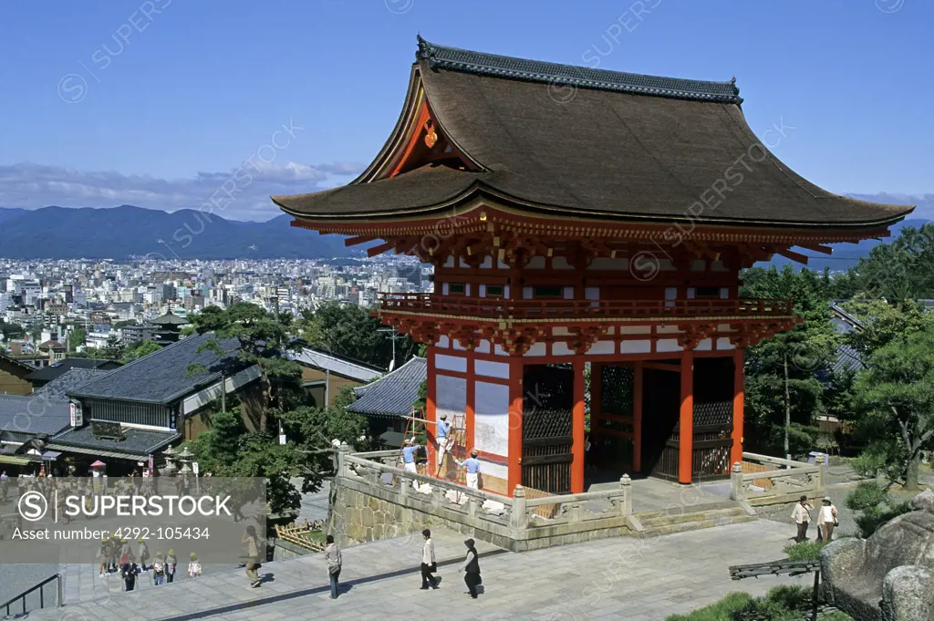 Japan, Kyoto,Kiyomizu-dera temple