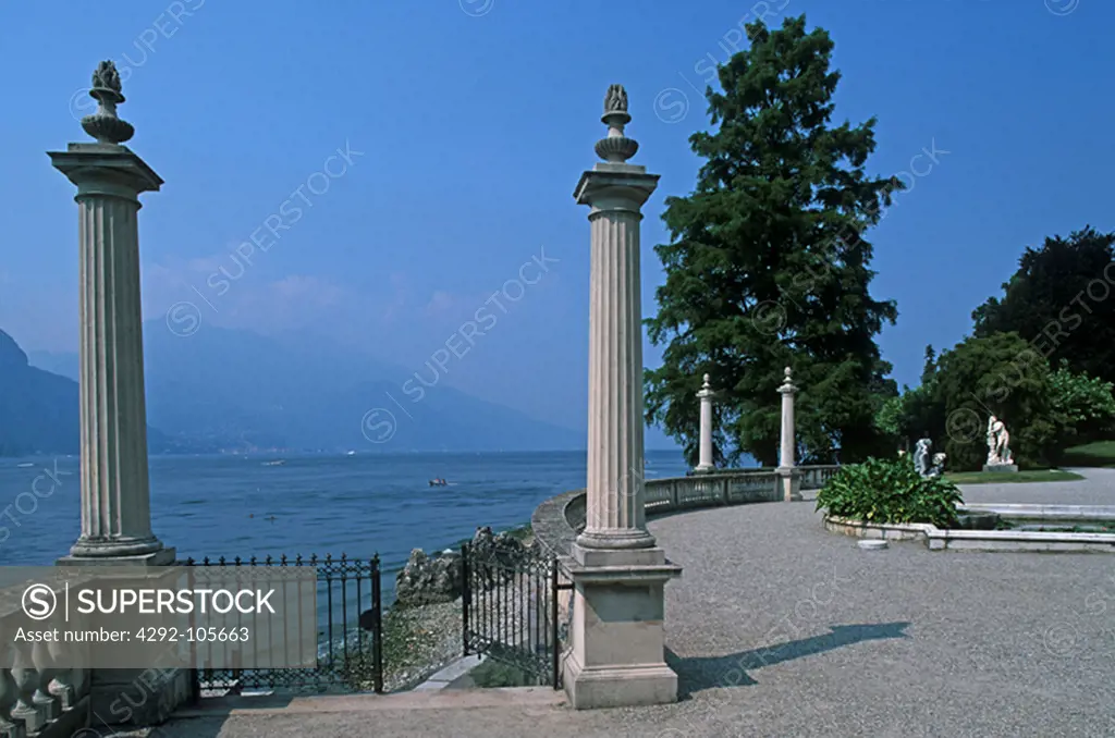 Italy, Lombardy, Lake Como, Bellagio, Villa Melzi