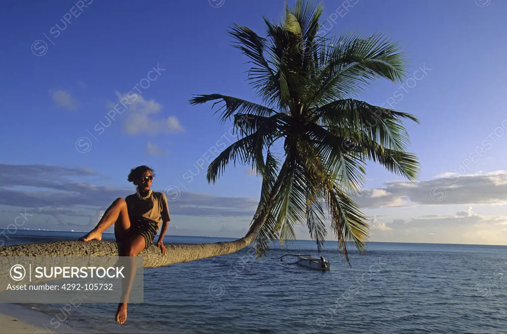 Polynesia, French Polynesia, Bora Bora. Pointe Matira