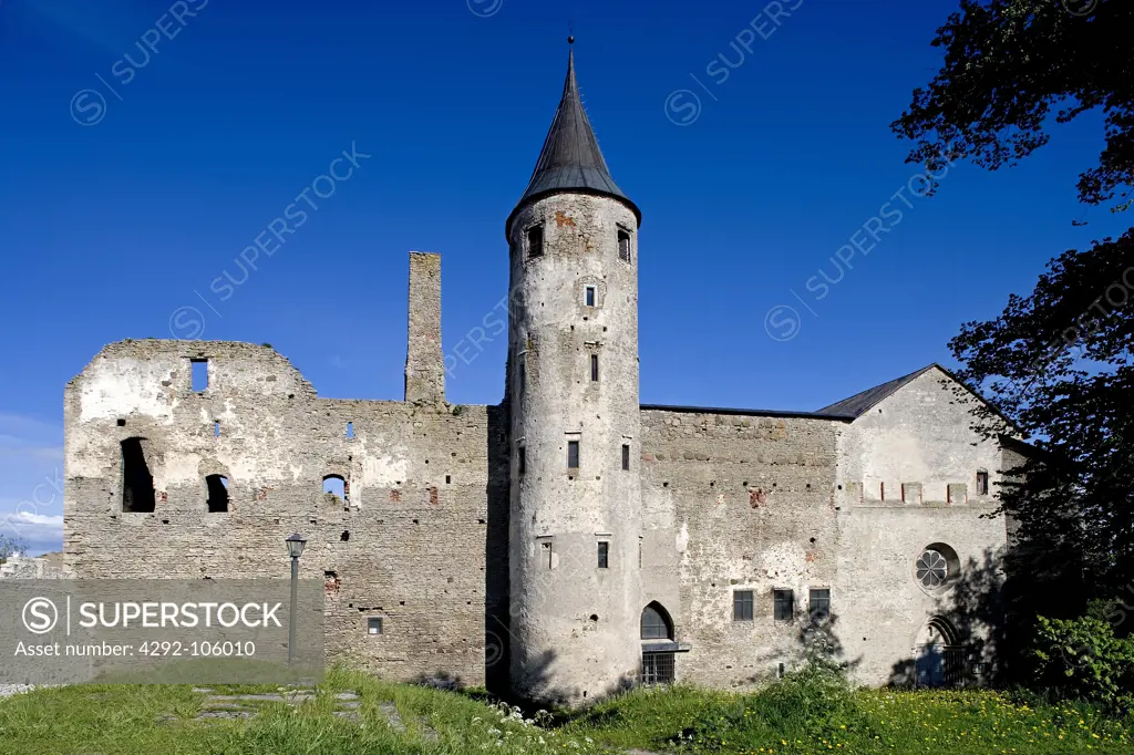 Estonia,Haapsalu,bishop's Castle