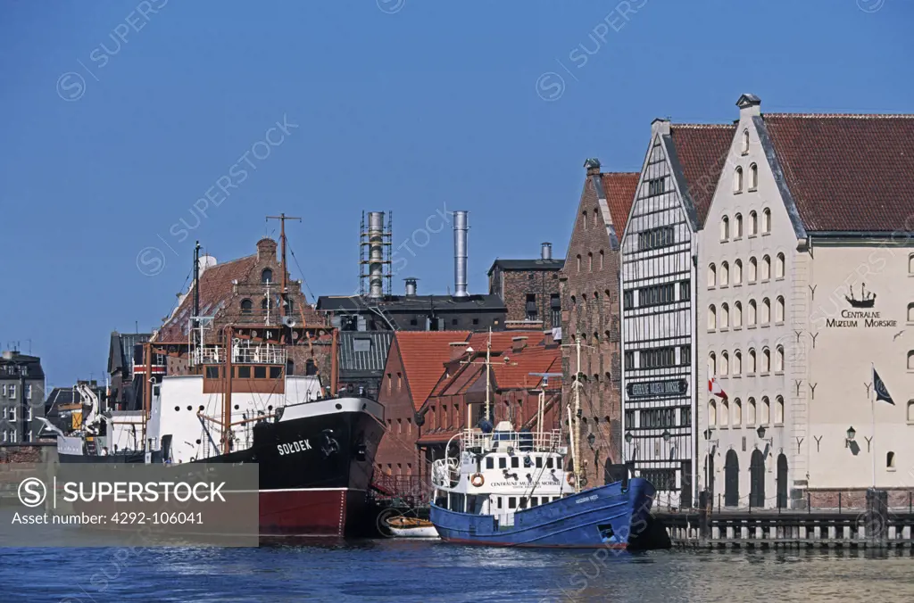 Poland, Gdansk, the harbour