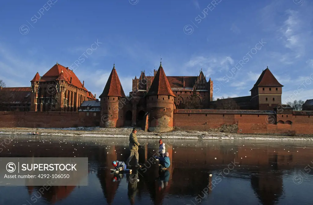 Poland, Malbork, The Castle (Marienburg)