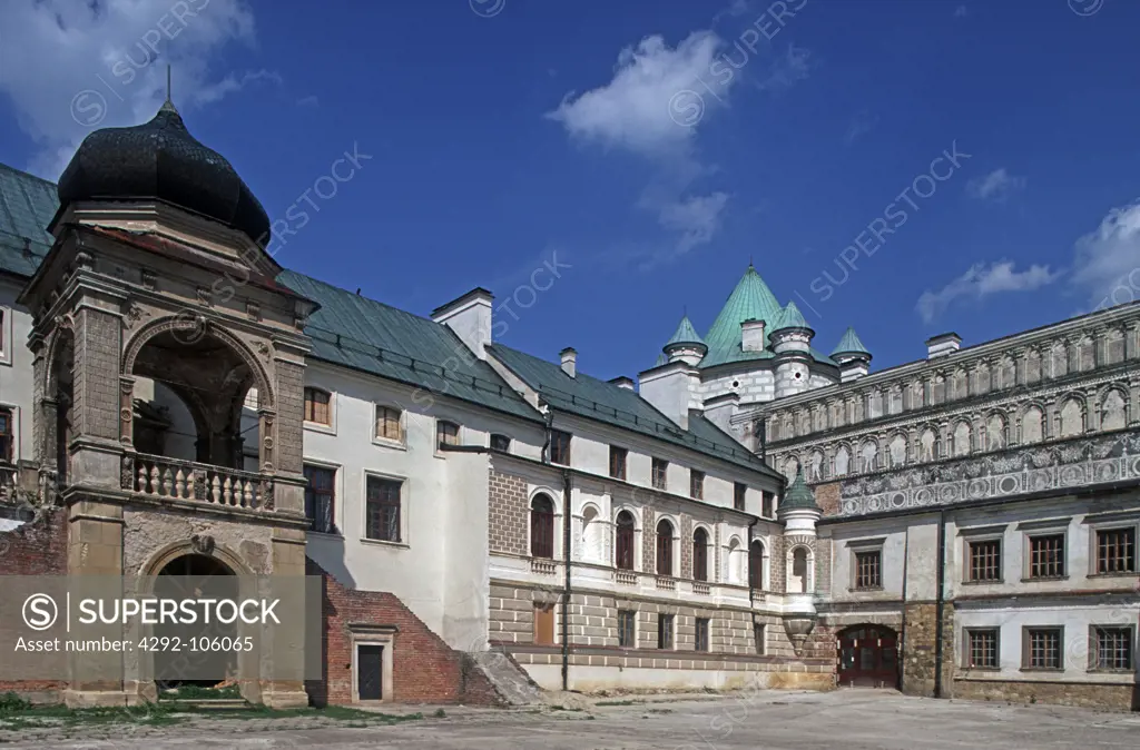 Poland, Krasiczyn, baroque castle