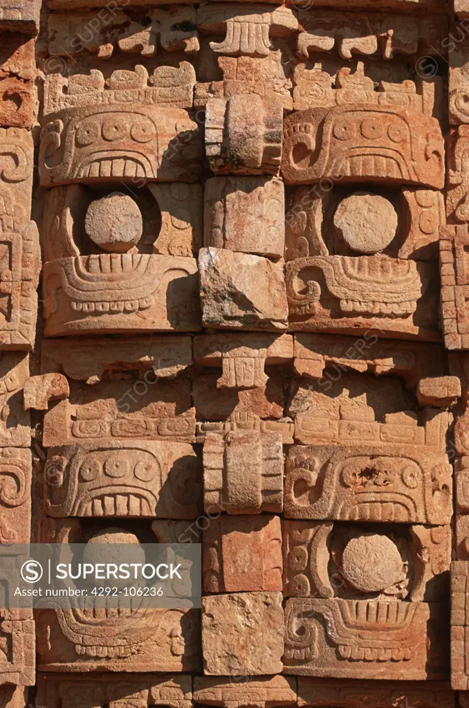 Mexico, Yucatan, Kabah, Maya ruins