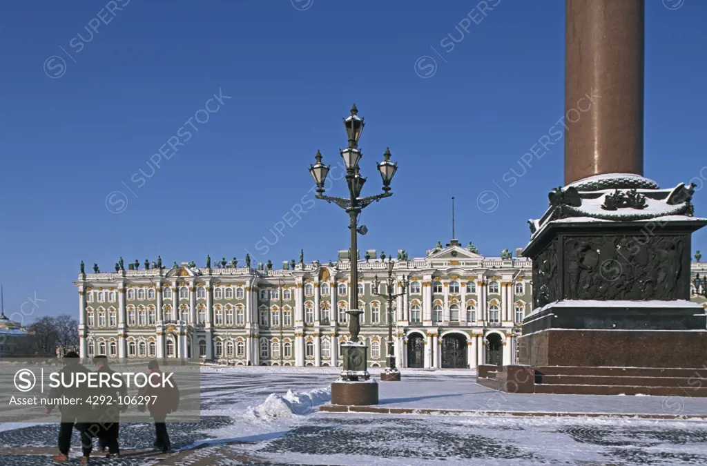 Russia, St. Petersburg, The Hermitage, Winter Palace