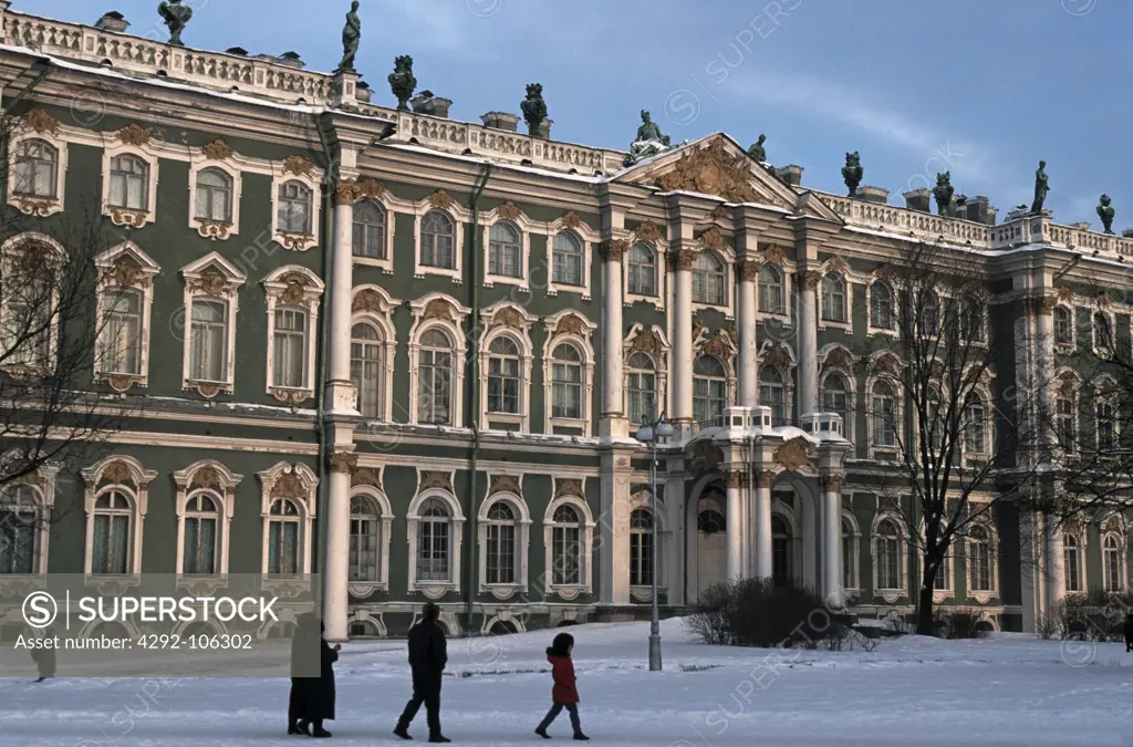 Russia, St. Petersburg, The Hermitage, Winter Palace