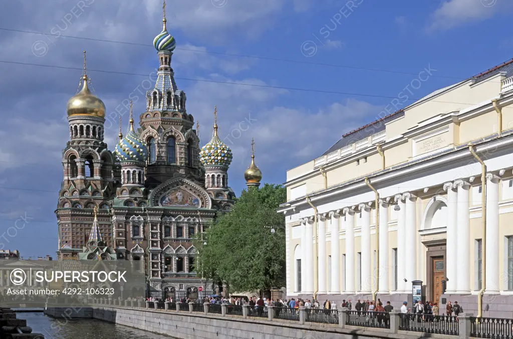 Russia, St. Petersburg, Savior Blood Church