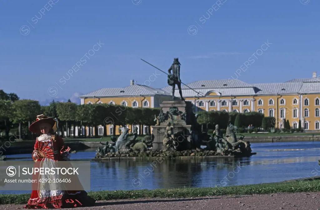 Russia, Saint Petersburg, Peterhof palace
