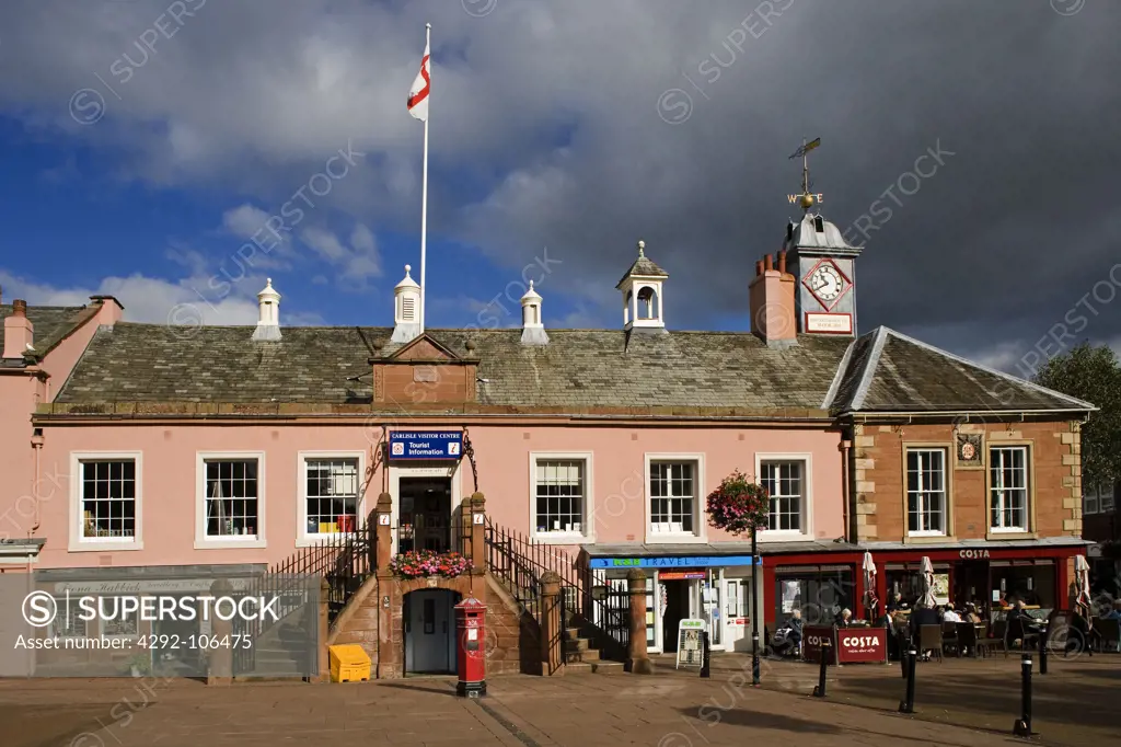 United Kingdom, England, Carlisle, The Old Town Hall