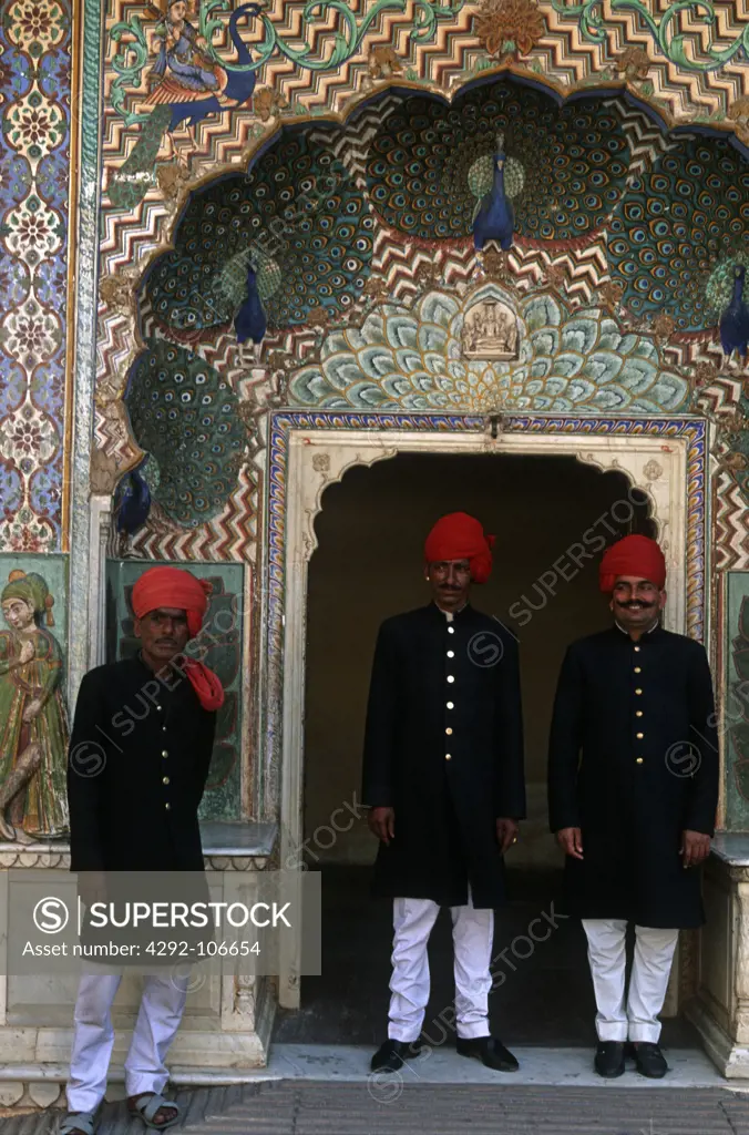 India, Rajasthan, Jaipur, Chandra Mahal, city palace