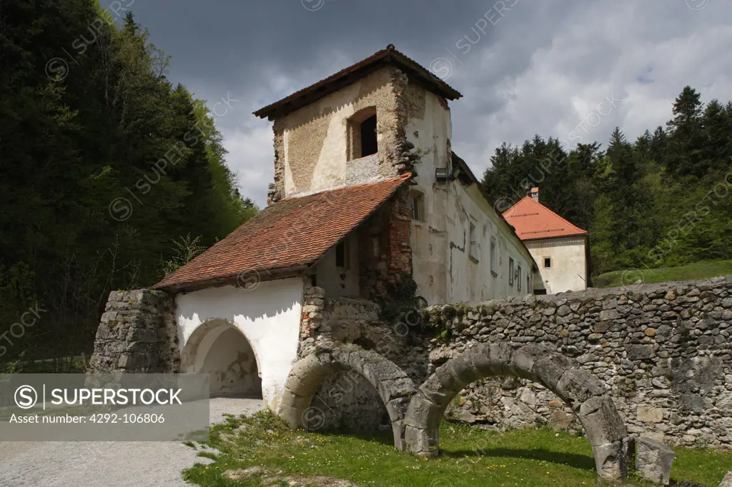 Slovenia, Zice Carthusian Monastery, Valley of St John.