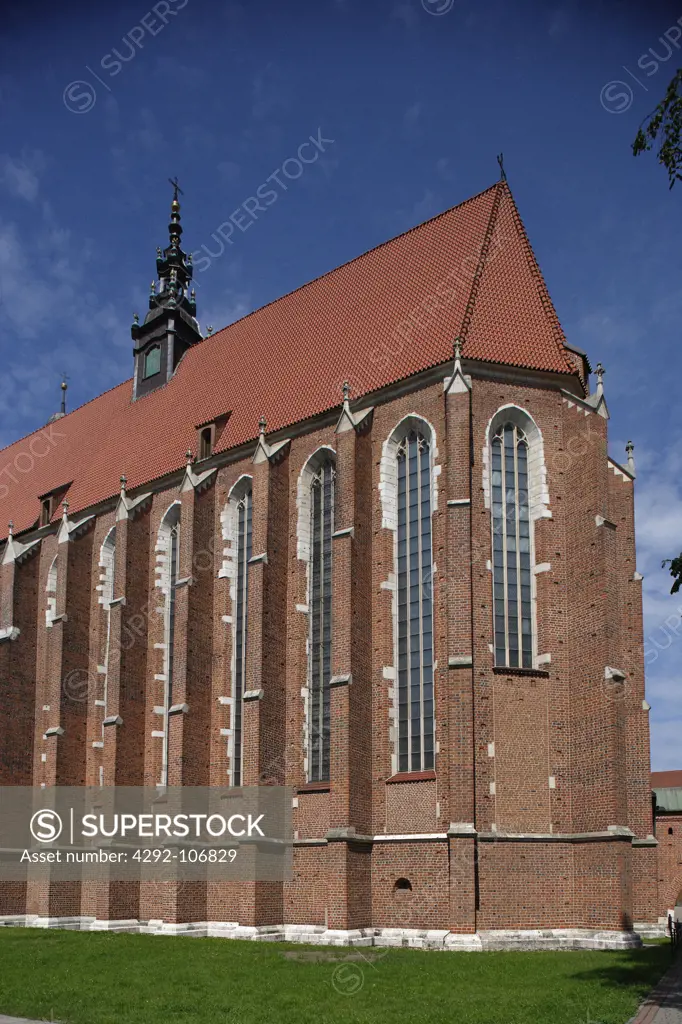 Poland, Krakow, Kazimierz Historic Church, Corpus Christi in former Jewish quarter