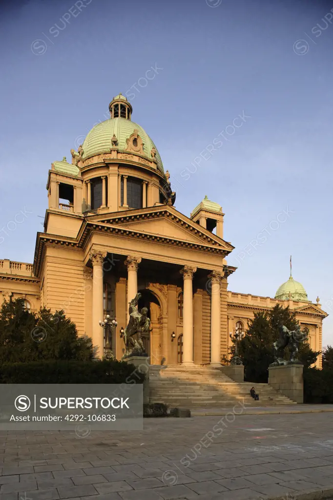 Serbia, Berlgrade, Federal Parliament building