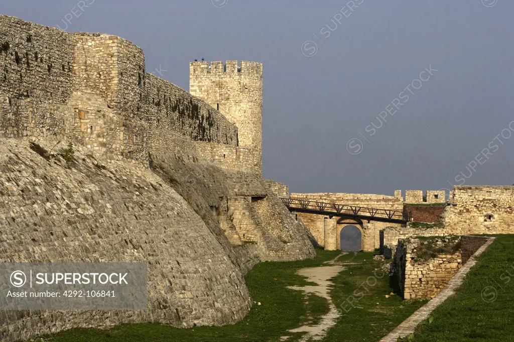 Serbia, Belgrade, Dizdar's Tower and Despot's Gate