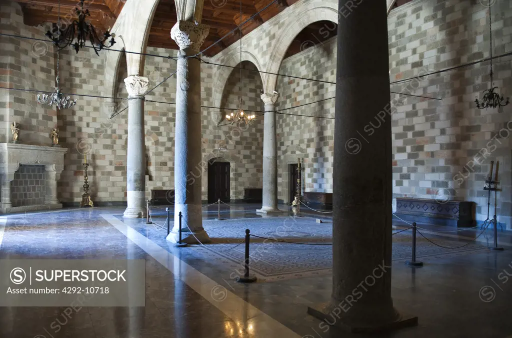Greece, Dodecanese, Rhodes Island, old Rhodes City, Grand Master Palace