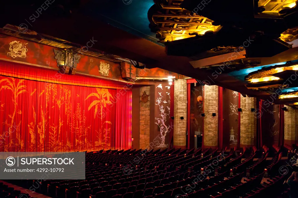 USA, California, Los Angeles, Hollywood, Grauman's Chinese Theater, the interior