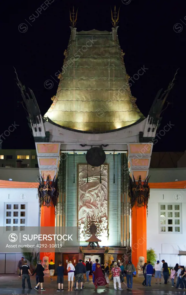 USA, California, Los Angeles, Hollywood, Grauman's Chinese Theater