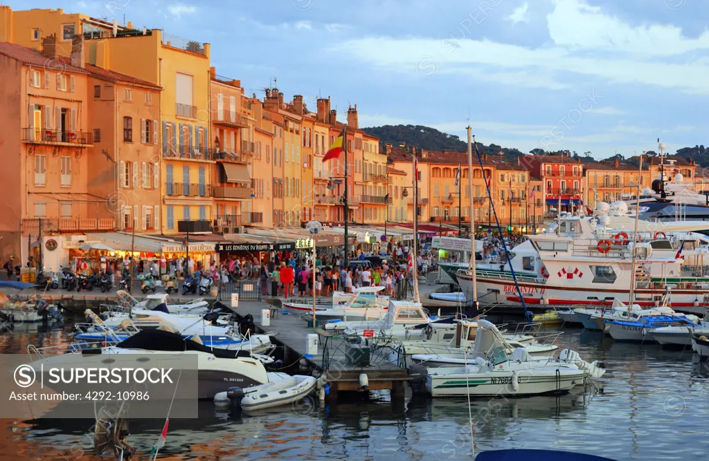 France, The French Riviera, Saint Tropez, the Harbour
