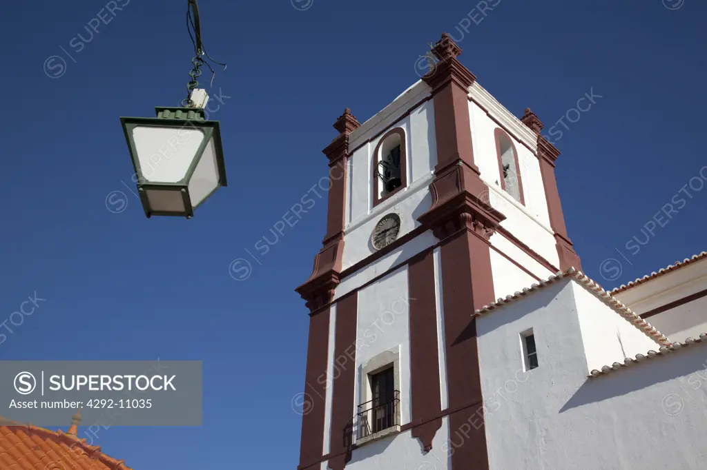 Portugal, Algarve, Silves, cathedral tower