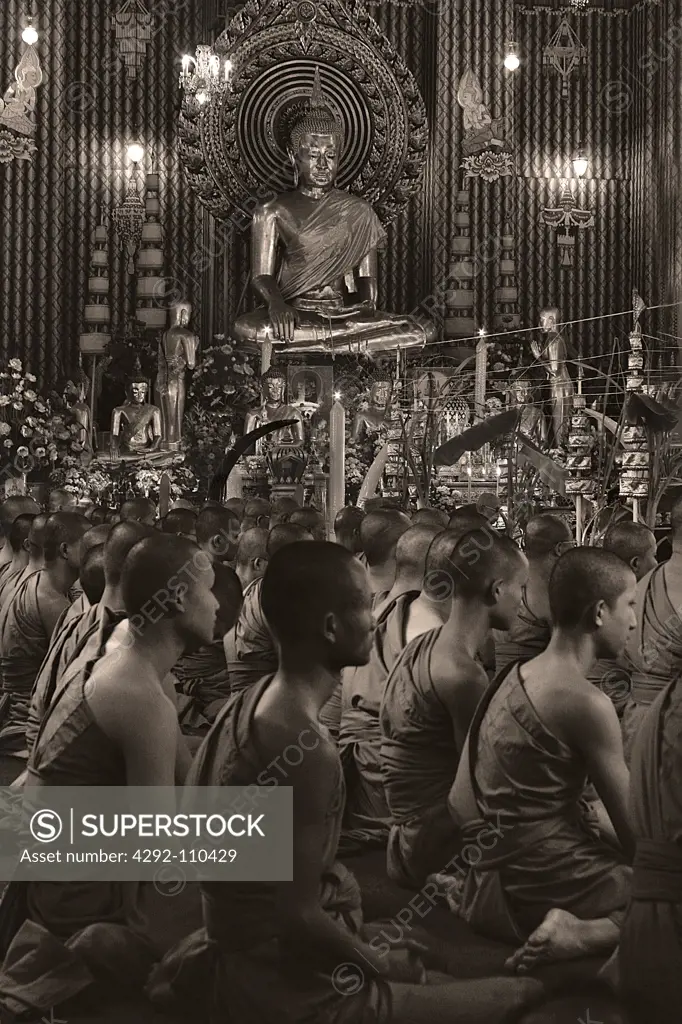Asia, Thailand, Bangkok, buddhist temple