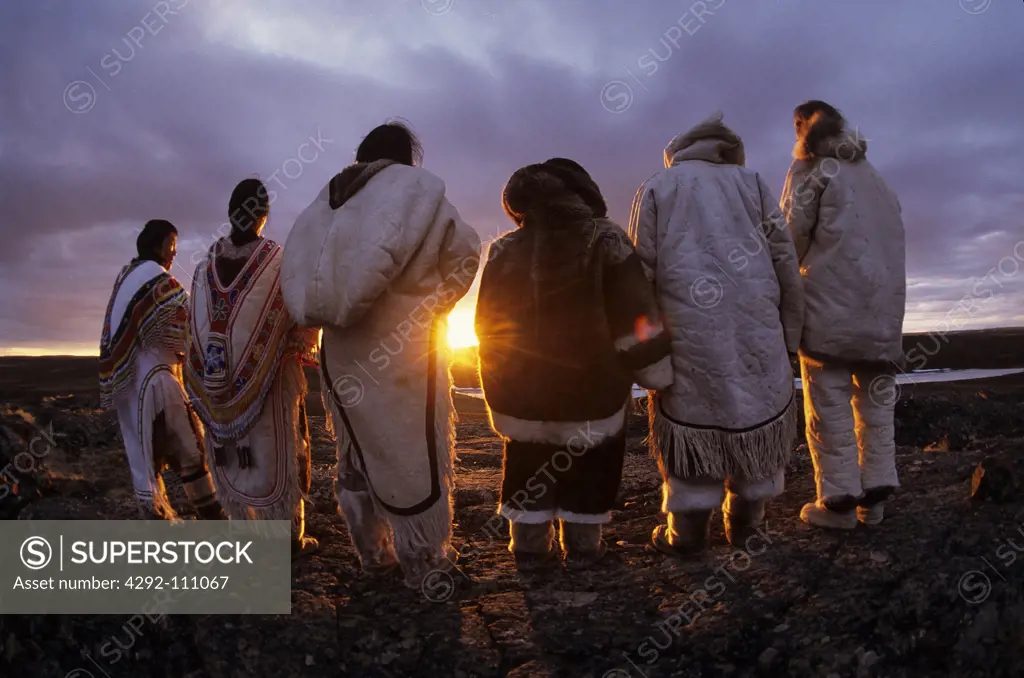 Canada, Baker Lake, Nanuvut, inuit group