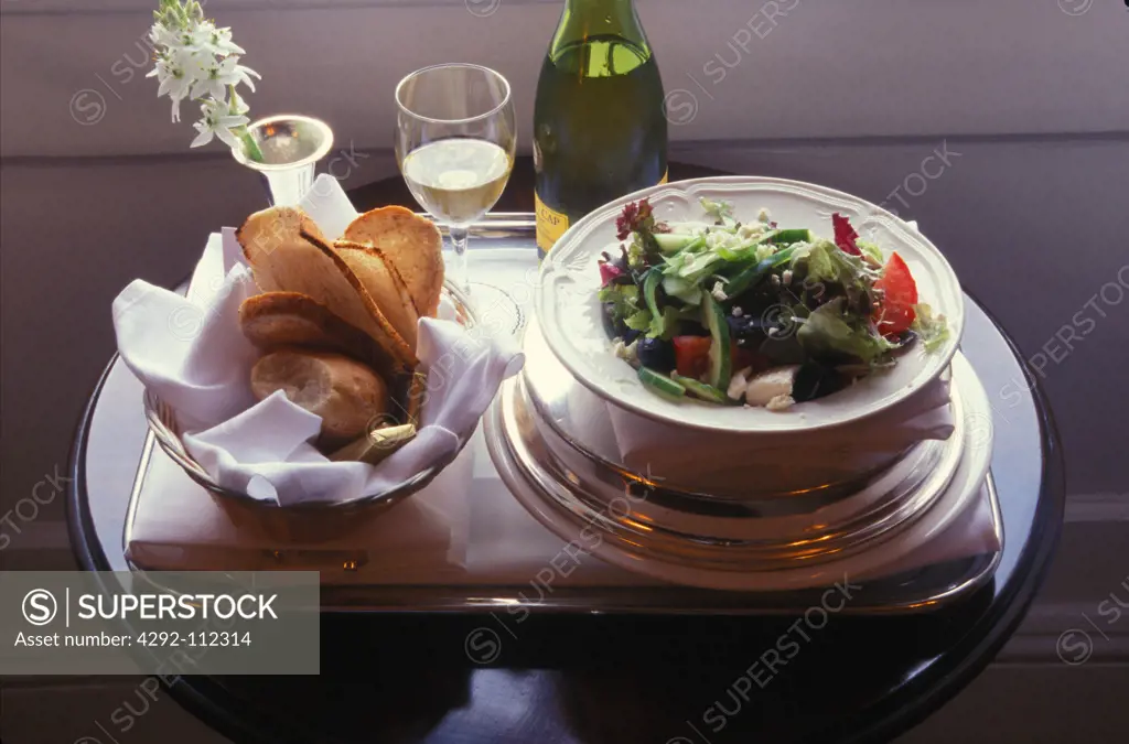 Room service salad
