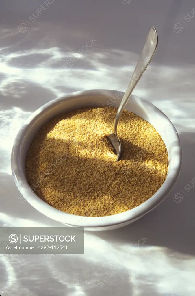 Wheat germ in bowl