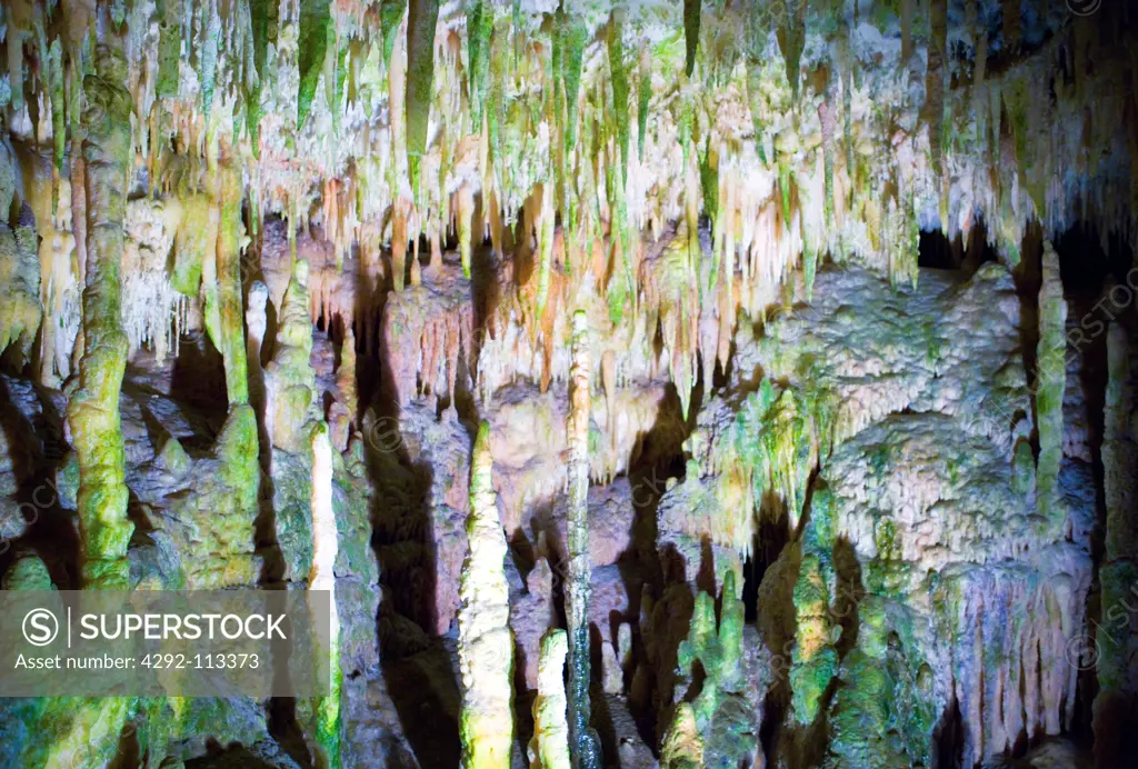 Italy. Apulia. Castellana caves