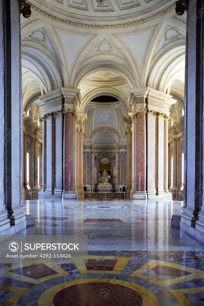 Campania, Caserta the Royal Palace interiors