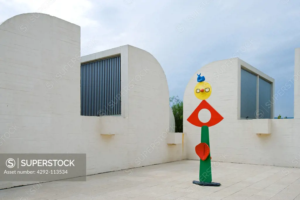 Spain, Barcelona, Joan Miro foundation