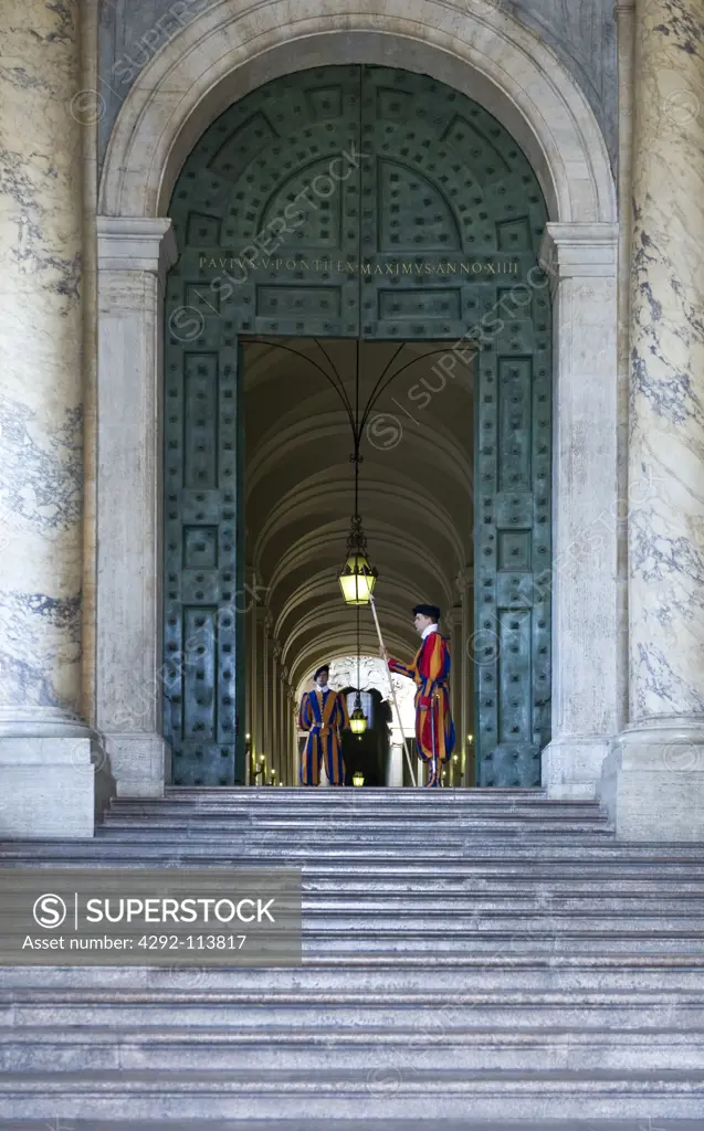 Italy, Lazio,Rome, the Vatican entrance
