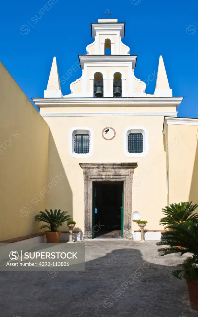 Campania, Ischia. Forio. Church Santa Maria di Visitapoveri