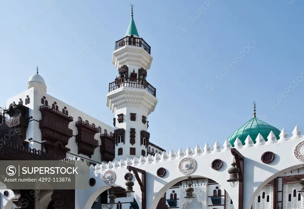 Saudi Arabia, Jeddah, the Abdul Raouf Khalif mosque and museum