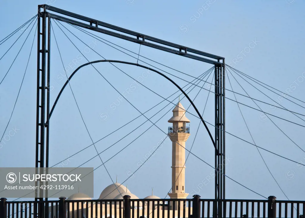 Saudi Arabia, Jeddah, bridge in the Corniche