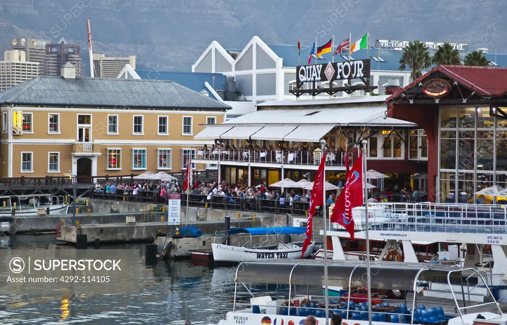 Africa, South Africa, Cape Town, Victoria and Albert waterfront