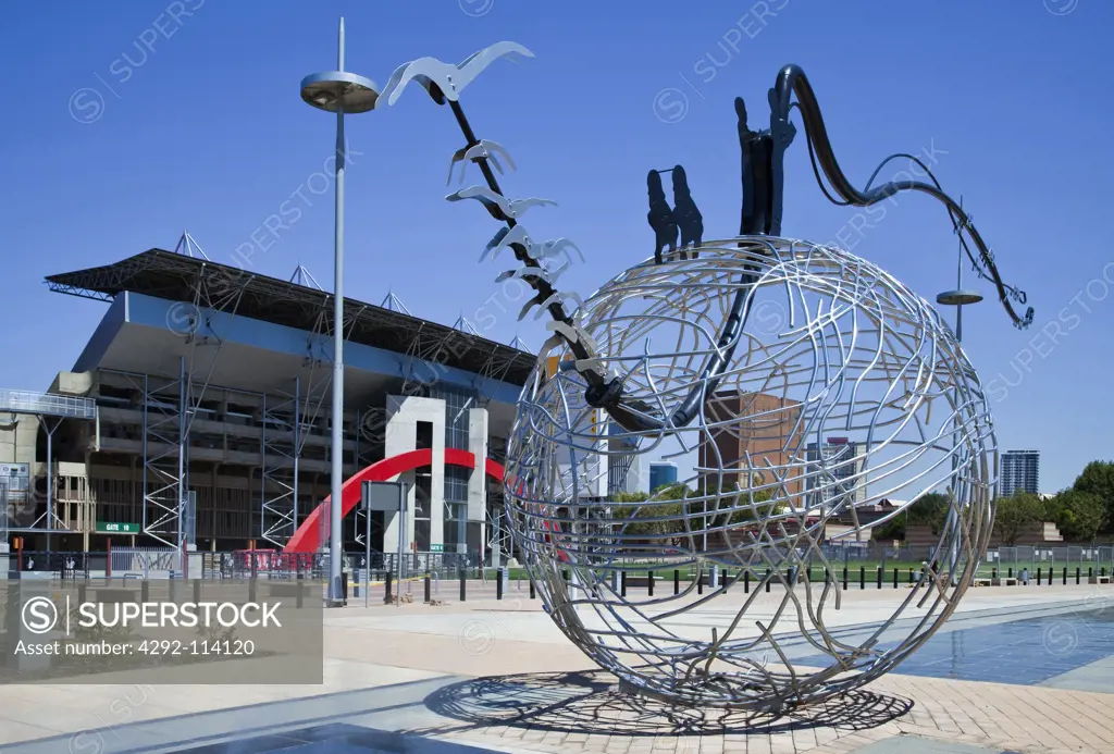 Africa, South Africa, Johannesburg, the Ellis Park stadium for the World Cup