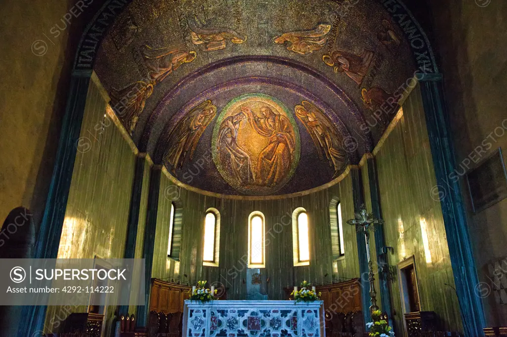 Italy, Friuli Venezia Giulia, Trieste, San Giusto Cathedral, Interiors